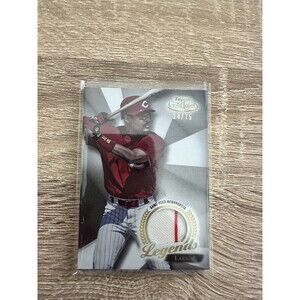 2018 Topps Gold Label Barry Larkin Legends Relic #LR-BL Serial #14/75 Reds